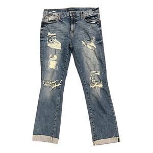 MEN'S AEROPOSTSLE JEANS Distressed slim straight 34